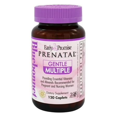 Bluebonnet Nutrition - Early Promise prénatale douce Multiple - 120 Caplets