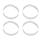thumbnail image 2 of 12 Piezas Circular Poroso Anillo de Tarta Torre Inferior Molde para Pasteles Herramientas para Hornear Anillo de Mousse de Pastel Perforado Resistente Al , 10 cm, 2 of 5