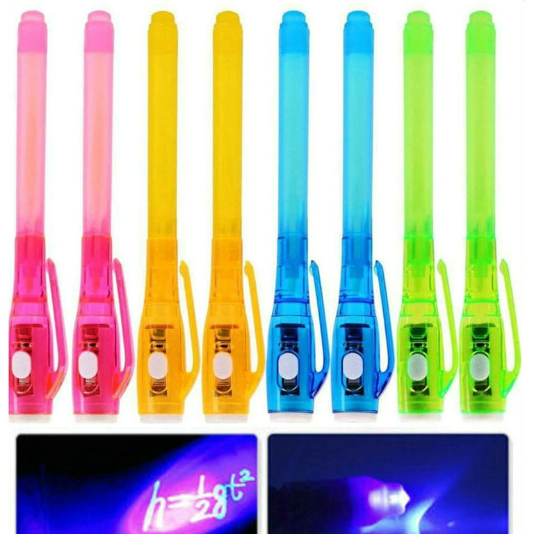 Invisible Ink Pen With Light -Luminous Light Invisible Ink Pen