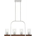 thumbnail image 5 of 60/6967 Nuvo Lighting Arabel-4 Light Island-4 Inches Wide by 18 Inches High, 5 of 5