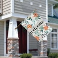 thumbnail image 2 of Spring Summer Multicolored Flower Leaves Garden Flag 28x40 Inch Double Side for Outdoor Courtyard Garden Decor Flowers Welcome Holiday Flag for Outside Decoration, 2 of 6