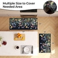 thumbnail image 4 of Findosom Floral Non-Slip Kitchen Rugs Set of 2,Washable Kitchen Mat Farmhouse Kitchen Floor Mats Runner for Home Sink Entrance Laundry Hallway,20"x32"+20"x47" Black, 4 of 8