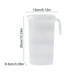 thumbnail image 3 of Jarra de Agua Fría de Gran Capacidad | Resistente Al Calor | 2500 Ml | Ideal para Té, Frutas y Bebidas Frías | Material: Plástico | Color: B | Dimensiones: 26 X 13 X 8,5 Cm | Artículos Esenciales par, 3 of 6