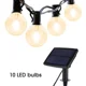 thumbnail image 1 of 10 luces LED solares de hadas para exteriores, impermeables, 7,5 m, 1 of 6