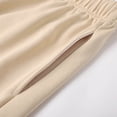 thumbnail image 7 of ibiyuan Mens Workout Shorts Mens Shorts Chinos Short Y2k Shorts Breathable Elastic Waist Sweat Shorts Drawstring Wide Leg Basketball Shorts Mens Casual Beach Shorts, 7 of 7