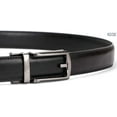 thumbnail image 3 of WERFORU Leather Ratchet Dress Belt for Men Perfect Fit Waist Size up to 50 inches with Automatic Buckle, 3 of 5