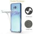 thumbnail image 4 of Njjex Galaxy S20 FE 5G A11 S7 S8 S9+ S10e Note 9 Case, Galaxy S8 Crystal Clear Shock Absorption Technology Bumper Soft TPU Cover Case for Samsung Galaxy S8 5.8" -Clear, 4 of 11