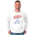 thumbnail image 5 of Dennis The Menace Here Comes Trouble Long Sleeve TShirt Men Women Brisco Brands X, 5 of 6