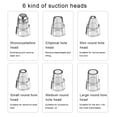 thumbnail image 4 of Remove Pimples Instrument, Six Suction Heads Electric Pore Cleanser LCD Display  for Skin, 4 of 8