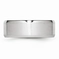 thumbnail image 3 of Cobalt Beveled Edge Satin and Polished 8mm Band, 3 of 3