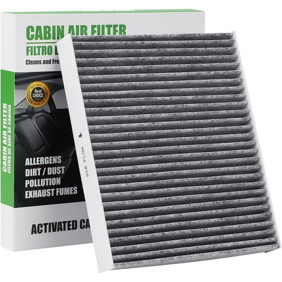 CF11966 Cabin Air Filter W/Activated Carbon Compatible With Chevry Silverado 1500/2500Hd/3500Hd 19-21, Gmc Sierra 1500 2020-2021,Buick Envision 16-21, Cadillac Ct4/Ct5/Xt6 20-21.