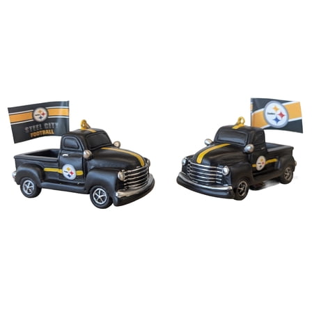Pittsburgh Steelers Hangable 3" Rally Truck Two-Piece Statue Set