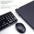 thumbnail image 4 of Mofii Sweet Keyboard and Mouse Combination Solid Color 2.4G Wireless Keyboard and Mouse Set Round Floating Keycaps for PC Laptops White, 4 of 8