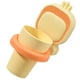 thumbnail image 4 of 1 juego de vaso para cepillarse los dientes, vaso para cepillo de dientes, soporte para cepillo de dientes de baño, vaso para vaso, 4 of 7