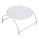 thumbnail image 1 of Elevated Dog Hammock Bed Detachable Breathable Mesh Washable Cat Sleeping Bed for Pets White, 1 of 5