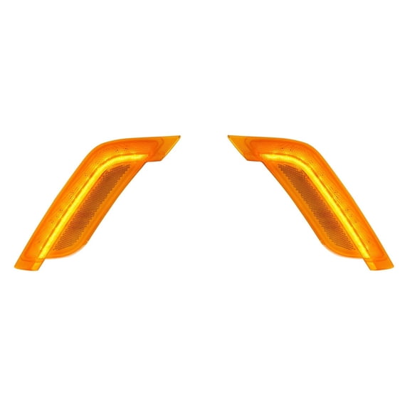 12 Amber LED Fender Turn Signal Light 2014-19 Peterbilt 579 2011-19 587 LH/RH