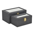 thumbnail image 5 of Canter Isle Linen Box Set - Dark Gray, 5 of 10