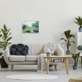 thumbnail image 2 of Water Surface Landscape Bubbles Abstract Painting White Framed Art Print Wall Art, 2 of 7