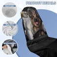 thumbnail image 6 of XYZCANDO German Shepherd Seat Cover Towel Absorbent Soft Beach Towels Car Seats Covers Waterproof and Sweatproof Towel Seat Covers Universal Fit for Most Cars SUVs Sedans, 6 of 7