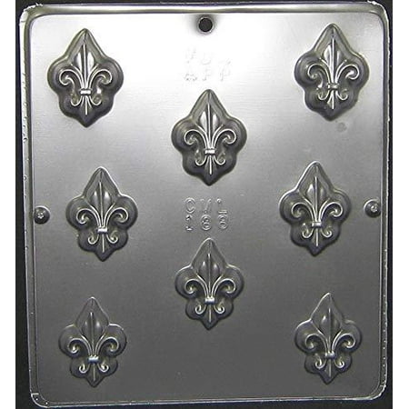 Fleur de Lis Chocolate Candy Mold Candy Making (Best Pot For Candy Making)