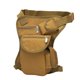thumbnail image 1 of Senderismo al aire libre Bolsa impermeable para piernas Lona Molle Muslo Cintura Bolsa (Caqui) Tmvgtek Para Estrenar, 1 of 9