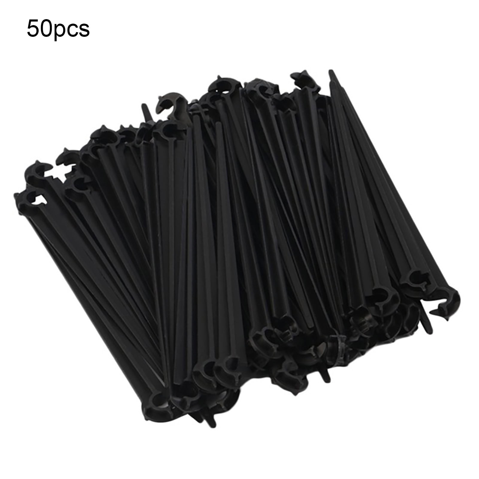 50pcs Garden 4/7mm Drip Irrigation Hose Tube Pipe Support Bracket Holders Fixed 