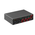 thumbnail image 1 of Tarjeta de Sonido de Grabación Portátil Conectar y Usar para Grabación de Audio por Computadora, Interfaces USB para Estudios de Podcast., 1 of 1