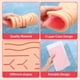 thumbnail image 3 of Kit de 10 almohadillas para práctica de sutura de 3 con heridas difíciles de rasgar o romper para la práctica de capacitación de enfermeras., 3 of 5