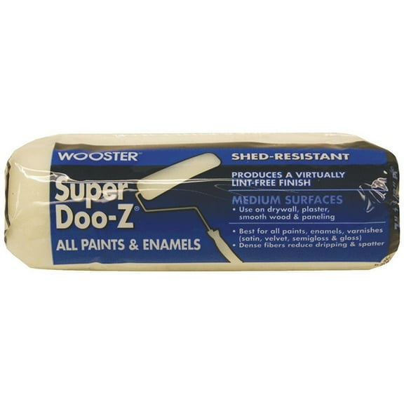 12 Pack of 7″ x 3/8″ Nap Wooster Brush Company R205 Super Doo-Z Shed-Resistant Roller Cover