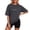 A-Black37, variant on Womens Oversized T-Shirts Summer Short Sleeve Crew Neck Casual Letter Graphic Tees California Theme Simple Everyday Wear Laid Back Daily Casual Tops