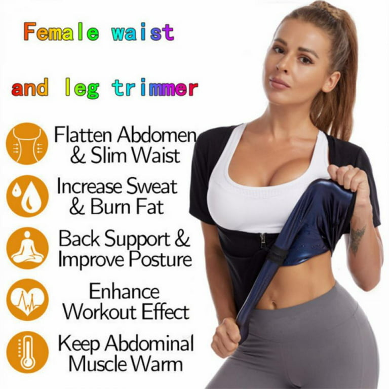 Womens Shapwear Sweat Sauna Vest Cincher Trainer Shaper Workout