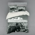 thumbnail image 1 of Ambesonne Grey Bedding Set 4 Pcs, Nostalgic Grand Canyon, Queen, Grey, 1 of 3