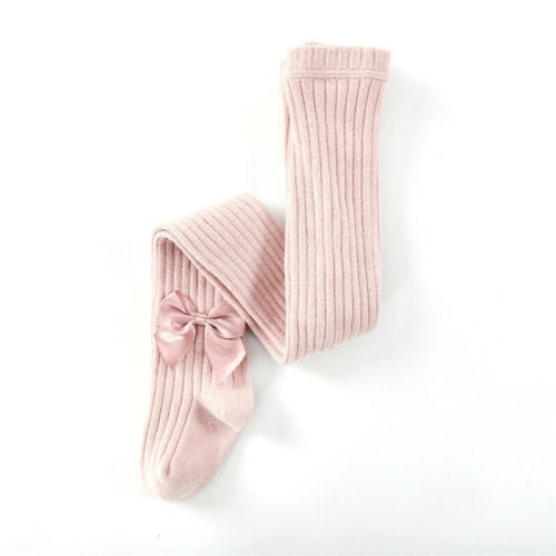 Baby Girls Tights Toddler Knit Leggings Cute Bow Cotton Pantyhose - China  Socks and Pantyhose price
