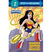 Pre-Owned Wonder Woman to the Rescue! (DC Super Friends) (Step into Reading), (Paperback) 1101933089 9781101933084 Courtney Carbone