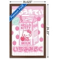 thumbnail image 3 of Hello Kitty and Friends - Kawaii Milk Wall Poster, 14.725" x 22.375" Framed, 3 of 6