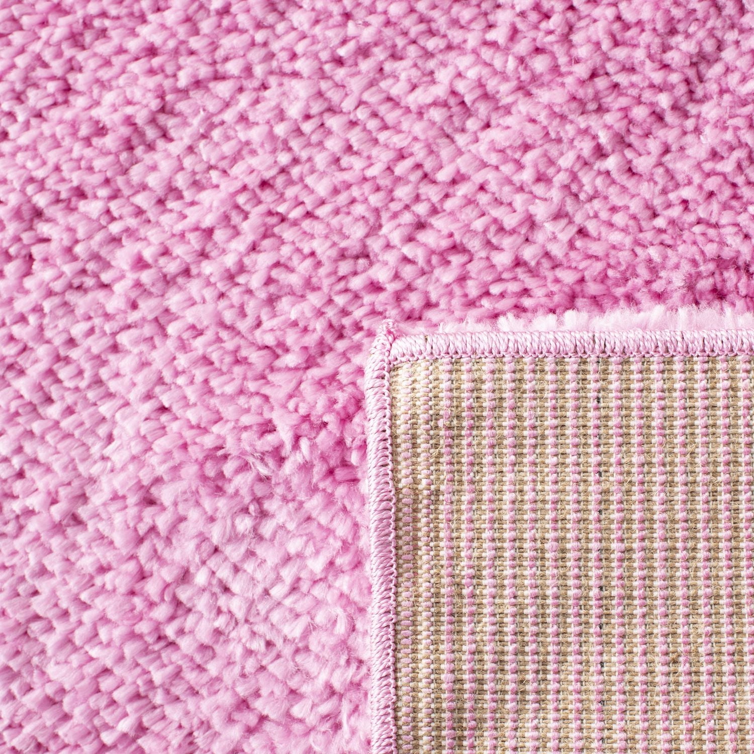 SAFAVIEH August Carlene Solid Plush Shag Area Rug