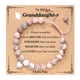 thumbnail image 2 of Pulsera tejida a mano con piedra natural, pulsera popular para hombres y mujeres, pulsera de cuentas, 2 of 6