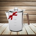 thumbnail image 5 of Cafetera para acampar MEREZA para estufa, 2,2 L, 9 tazas, SS, 5 of 5