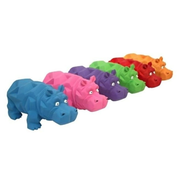 Multipet Origami Hippos Dog Toy Assorted 1ea/Mini, 4 in