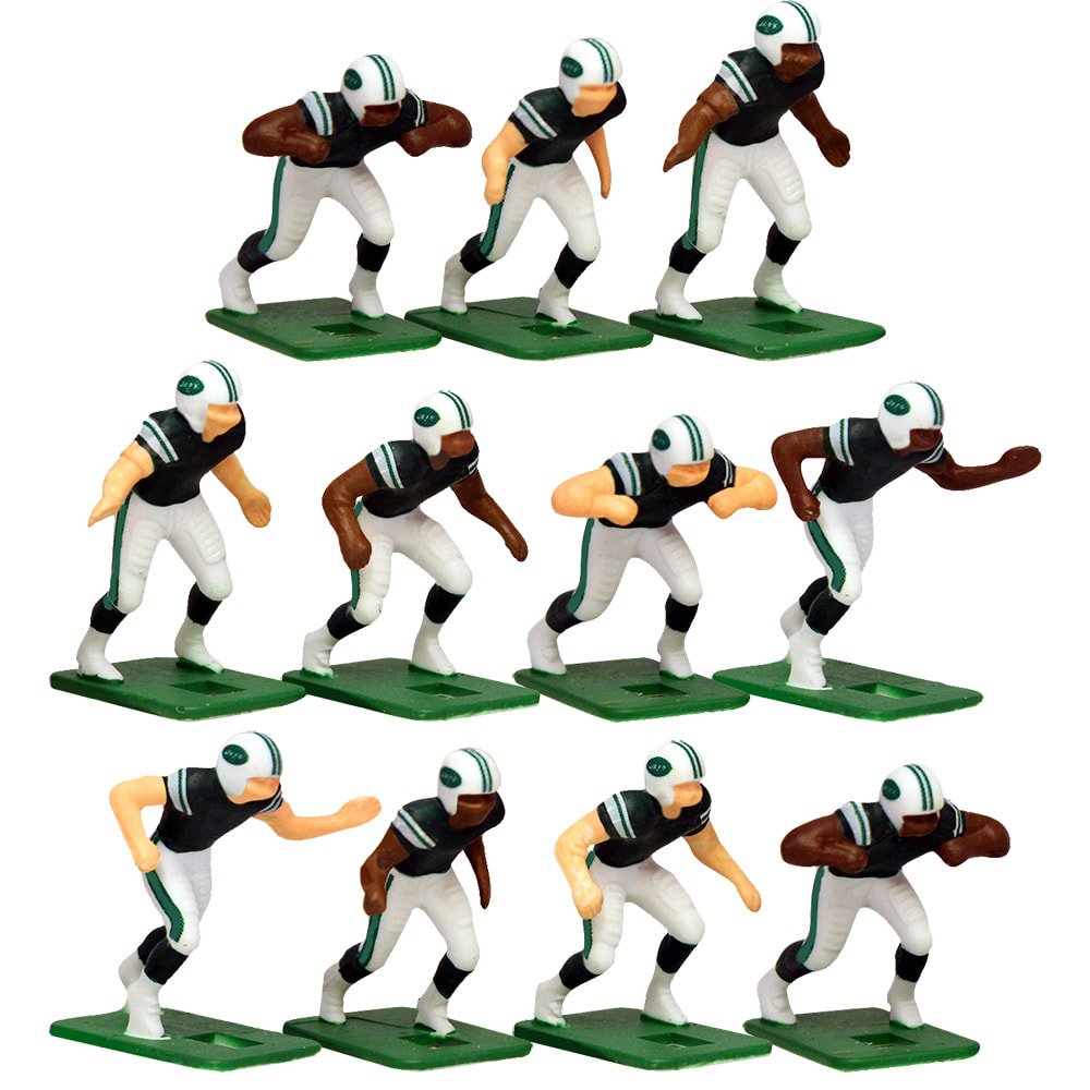 New York Jets Dark Uniform Action Figures Set
