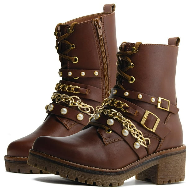 Botas Casuales Para Dama Café Salamandra 116-1558 cafe 25
