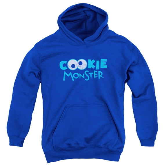 Sesame Street - Cookie Eyes - Youth Hooded Sweatshirt - Small