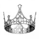 thumbnail image 1 of 5x Princesa Crown Cake Topper Cupcake Classic Headgear Disfraz Hairband Tiaras Crown Cake Topper para cumpleaños Festival de Halloween Ornamento 5 piezas, 1 of 8
