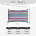 thumbnail image 6 of YFYANG Super Soft Rectangular Plush Cushion Cover (Without Pillow Insert), Line Art Comfort and Non-Pilling Hidden Zip Bedroom Sofa Pillowcases, 16"x24", 6 of 9