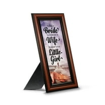 Today a Bride, Tomorrow a Wife, Forever Your Little Girl, Father of the Bride Gift, Wedding Frame, 7388W