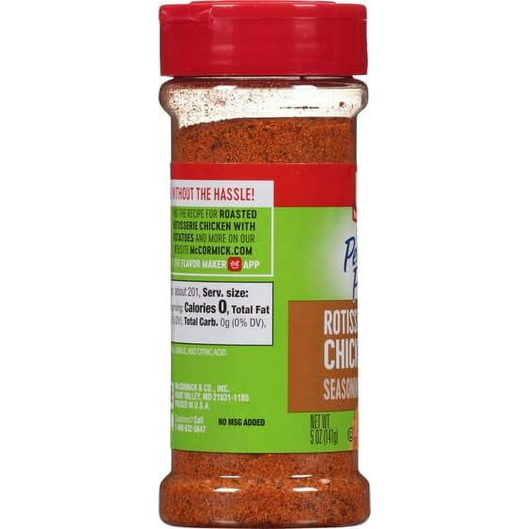 Rotisserie Chicken Seasoning, oz, Slow-Roasted Flavor
