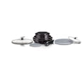 thumbnail image 2 of 9-Pieces Cookware Set w/ Detached Ergonomic Handle Carbon Pro Collection, 2 of 9