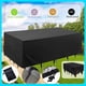 thumbnail image 1 of Cubierta para muebles de jardín 210d Cubierta de muebles de tela Oxford Cubierta impermeable para mesa de jardín Lona con cuerda y cierre de hebilla-308 * 138 * 89 cm oso de fresa Electrónica, 1 of 4