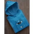 thumbnail image 3 of Grinning Monster Doodle Hoodie Toddler -Image by Shutterstock,  5 Toddler, 3 of 4