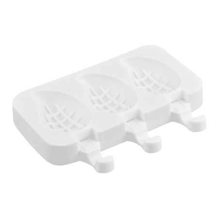 

Ice Cream Mold | Cakesicle Molds | Silicone Ice Popsicle Molds for Ice Cream Easy Release Ice Pop Mold Mango Shape Cakesicle Mold for Summer 3 Compartments
